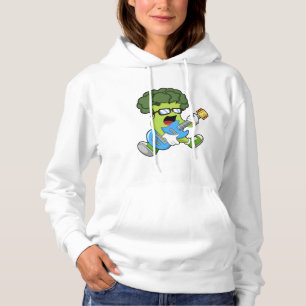 Pull À Capuche Brocoli comme musicien avec guitare
