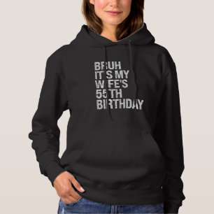 Pull À Capuche Bruh C'est le 55e anniversaire de la reine Couple