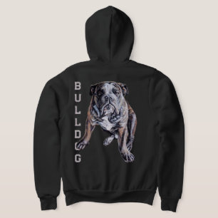 Pull À Capuche Bulldog Art Sweats à capuche personnalisé Veste Bu