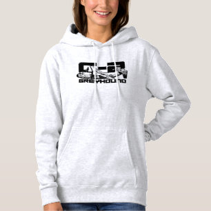 Pull À Capuche C-2 Greyhound Femme American Apparel California