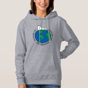 Pull À Capuche cacahuètes   Gardez le propre Gardez le vert