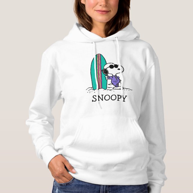 Pull À Capuche cacahuètes | Snoopy Ocean High Tide (Devant)