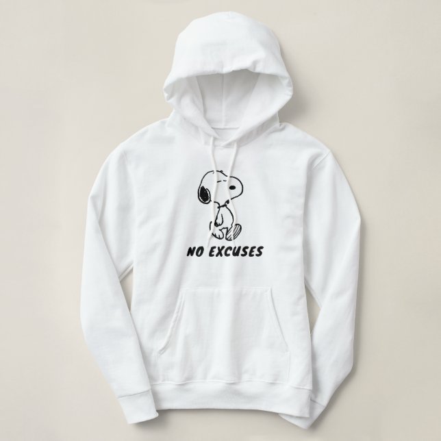 Pull À Capuche cacahuètes | Snoopy Positive Walk (Design devant)