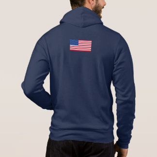 Pull À Capuche Cadeau de veste personnalisée avec drapeau américa