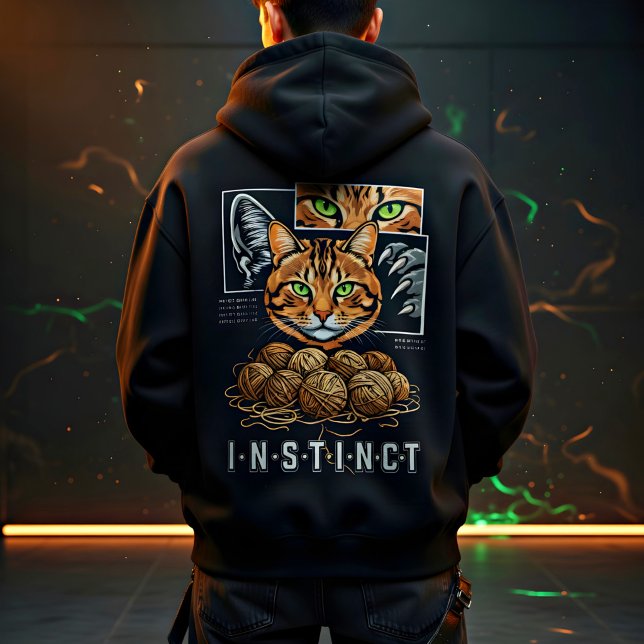 Pull À Capuche Cadeau de vêtements amusants pour amateur de chats (Créateur téléchargé)