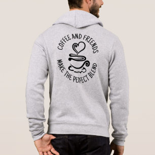 Pull À Capuche Café et amis, faire le mélange parfait