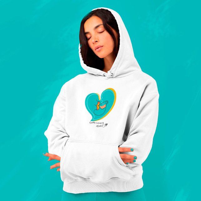Pull À Capuche Café LoverS muackS-Latte (Créateur téléchargé)