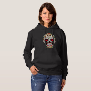 Pull À Capuche Calavera Love Skull : Embrassez l'élégance
