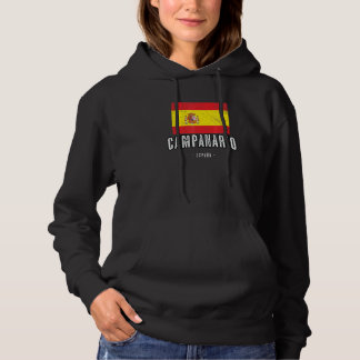 Pull À Capuche Campanario Espagne Es Drapeau Ville - Drapeau Vête