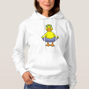 Pull À Capuche Canard à nager avec anneau de nage