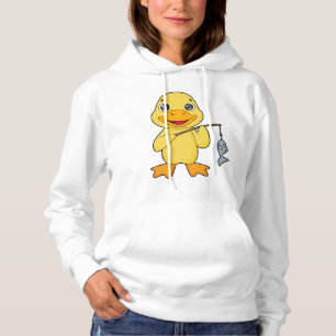 Pull À Capuche Canard de pêche de canard
