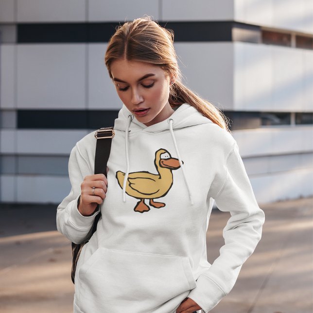 Pull À Capuche Canard jaune (Créateur téléchargé)