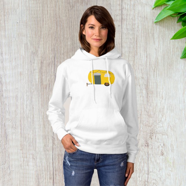 Pull À Capuche Caravane jaune mignonne (Créateur téléchargé)