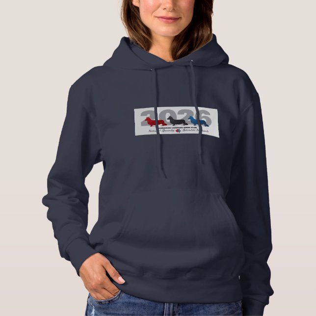 Pull À Capuche Cardigan spécialisé pour femmes 2026 - Foncé (Devant)