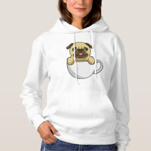 Pull À Capuche Carlin avec la coupe du café