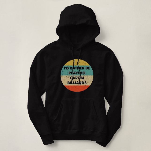 Pull À Capuche Carom Billiards Chemises Carom Billiards (Design devant)