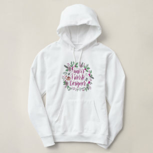 Pull À Capuche Carte cadeau de Noël à coudre pour le designer de