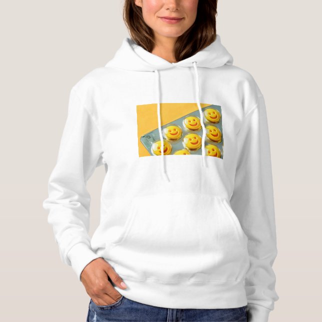 Pull À Capuche Casual Hoodie with Funny “Introduce Yourself” Quot (Devant)