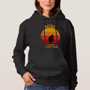 Pull À Capuche Ce n'est pas un papa Bod C'est un père Figure Da d