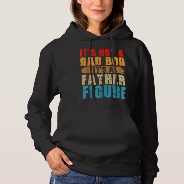Pull À Capuche Ce n'est pas un papa Bod C'est un père Figure Rétr (Devant)