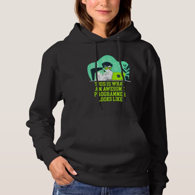 Pull À Capuche Ceci est un programmeur génial ressemble à Web Dev (Devant)