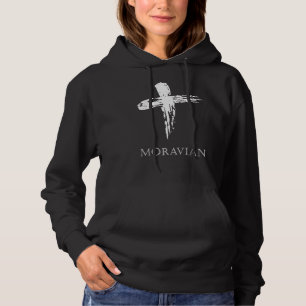 Pull À Capuche Cendres moraves mercredi catholique Christian Cruc