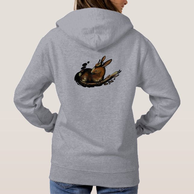 Pull À Capuche Cerf (Dos)