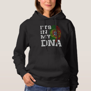 Pull À Capuche C'est dans mon ADN Empreinte portugaise Fière Port