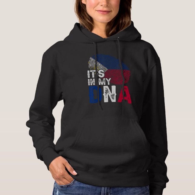 Pull À Capuche C'est dans mon Adna Philippines Drapeau Patrio (Devant)