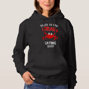 Pull À Capuche C'Est Mon Crabe Qui Mange Le Crabe Rouge Footy
