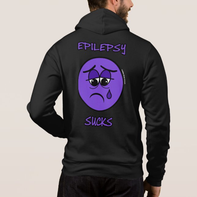 Pull À Capuche C'EST NUL...Épilepsie (Dos)