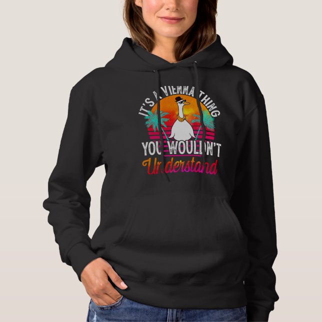 Pull À Capuche C'est une chose à Vienne que vous ne comprendriez  (Devant)