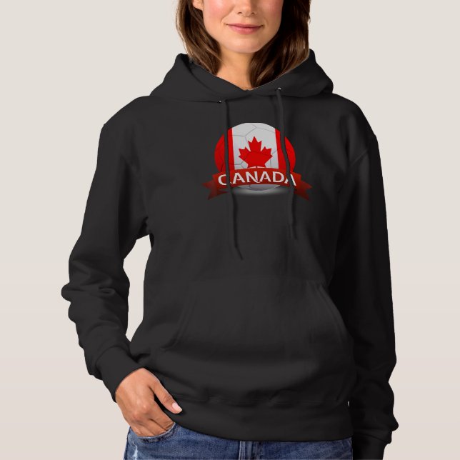 Pull À Capuche Champio de football de l'équipe nationale du Canad (Devant)