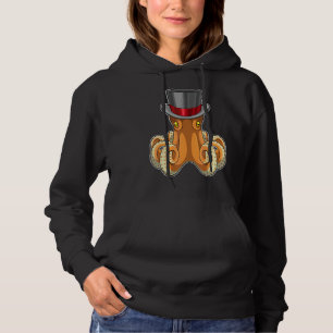 Pull À Capuche Chapeau supérieur de la pieuvre