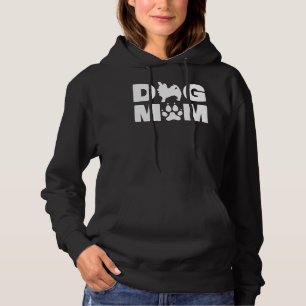 Pull À Capuche Chat long Chihuahua pour maman de chien