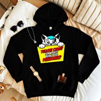 Chat mignon superbe carton jaune - Maman de chat s