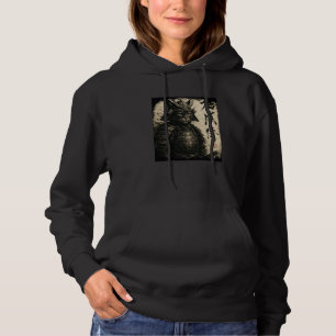 Pull À Capuche Chat Samouraï Ukiyo-e Art Guerrier Japonais Rétro 