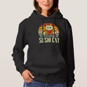 Pull À Capuche Chat Sushi Sashimi Nigiri Maki Chats