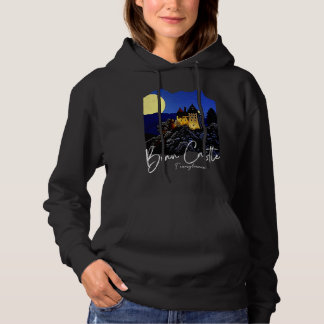 Pull À Capuche Château de Bran Transylvanie Maison de Dracula Pei