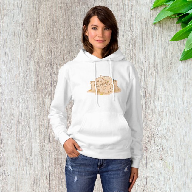 Pull À Capuche Château de Sable (Créateur téléchargé)