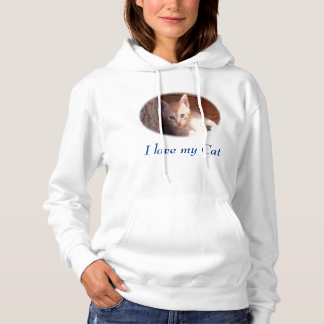 Pull À Capuche Chats (Devant)