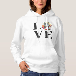 Pull À Capuche Chats d'amour et méditation
