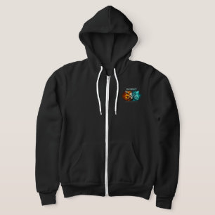 Pull À Capuche Chemise de nuit crâne Rencontre Ancien Futur Cyb