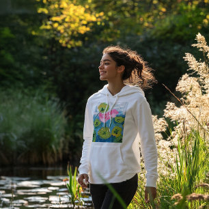 Pull À Capuche Chemise Lily Pad Paradise