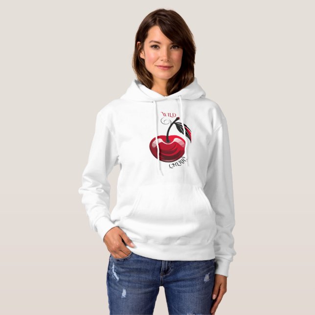 Pull À Capuche Cherry sauvage (Devant entier)