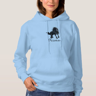 Pull À Capuche cheval frison, étalon de beauté noir