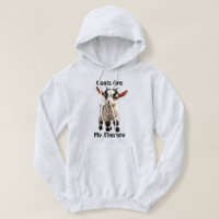 Chèvre de bébé avec fourrure de bouffée et express