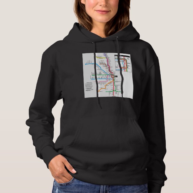 Pull À Capuche Chicago Est Merveilleux (Devant)