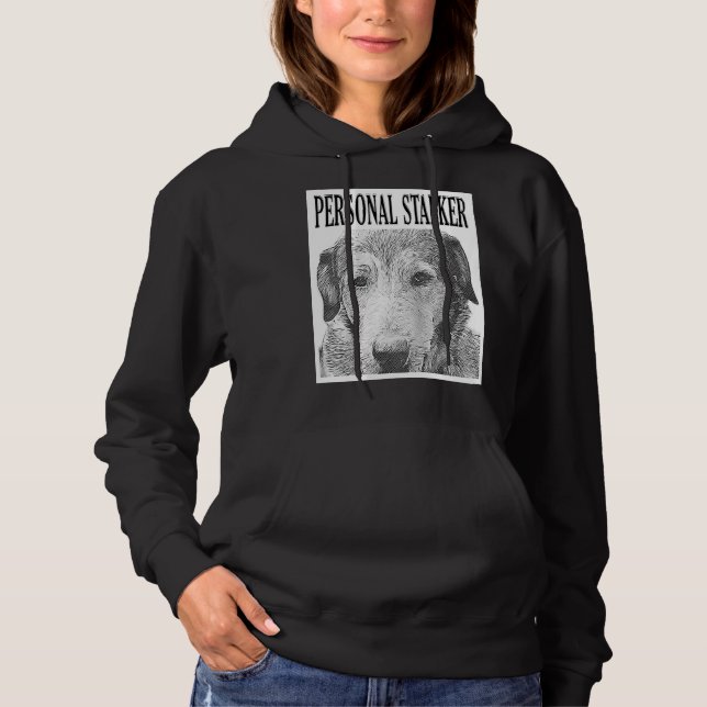 Pull À Capuche Chien de berger allemand Stalker personnel Rottwei (Devant)