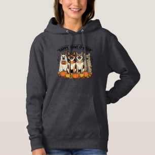 Pull À Capuche Chien d'Halloween Joyeux Howl-O-Ween Vintage Berge